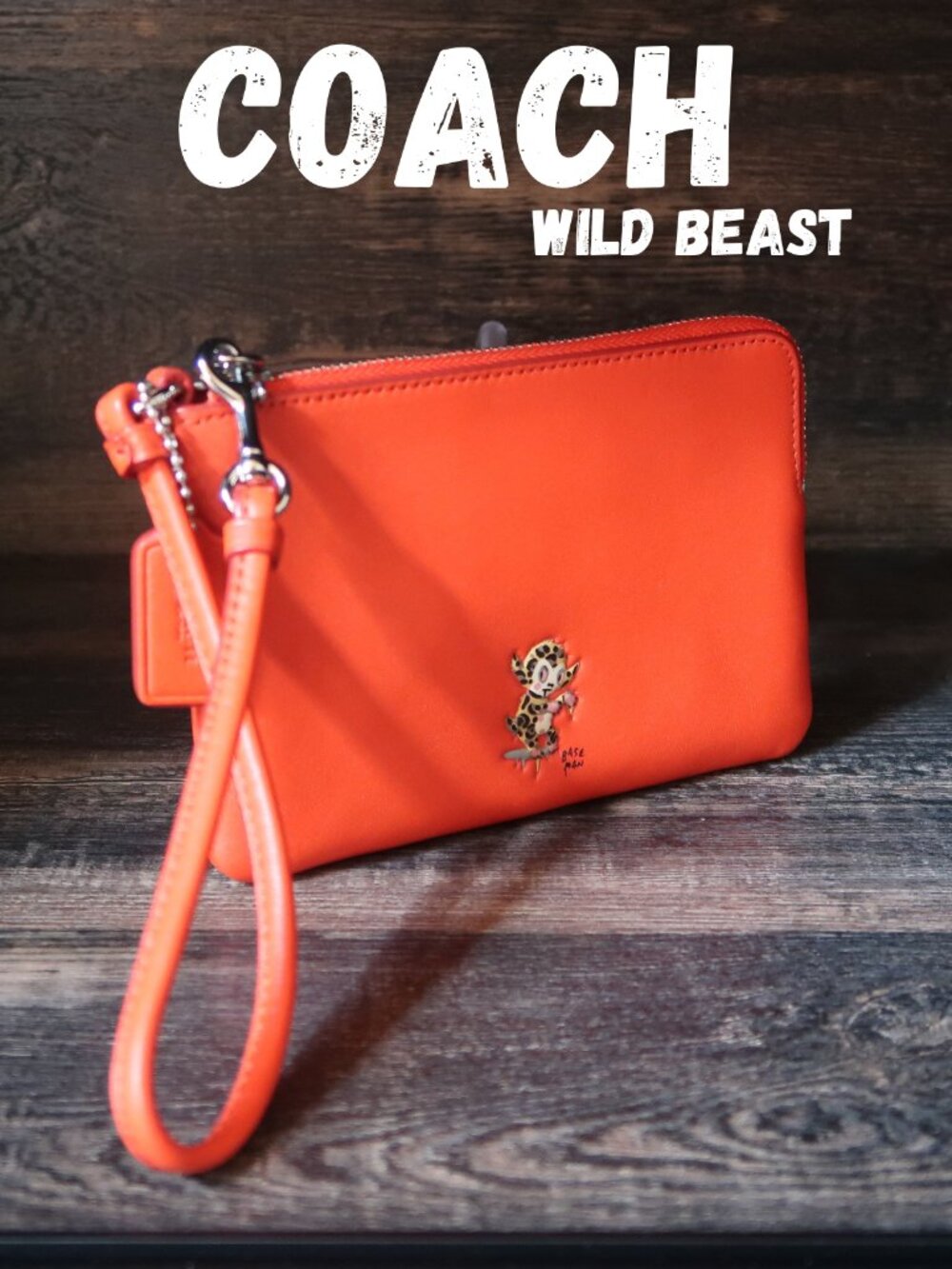 RARE, Vintage | Coach | Gary Baseman Collection | designer wristlet | NEW